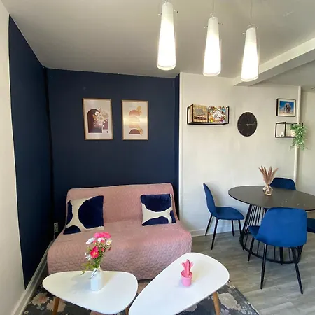 Apartment L'indigo, T2, 10 Min Centre Historique, Wifi, Netflix, Amazon Prime Poitiers