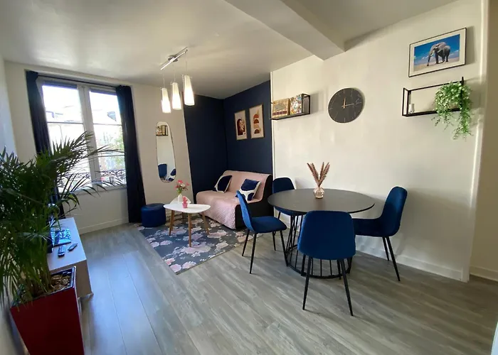 L'indigo, T2, 10 Min Centre Historique, Wifi, Netflix, Amazon Prime Appartement *